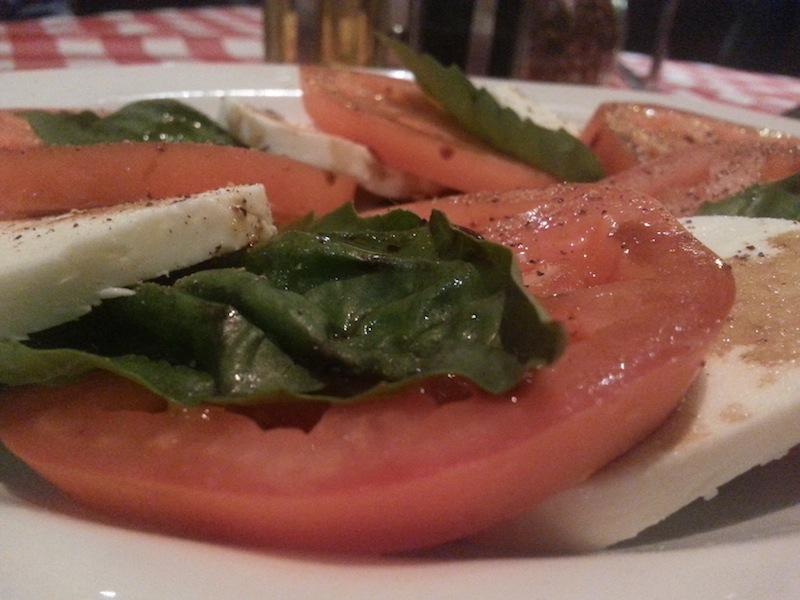 (2)The caprese salad appetizer. Photographer: Marcela Riddick 16
