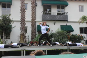 The freshman class danced to "Put it Down" by Brandy feat. Eve. Photographer: Kayry Gonzalez '16