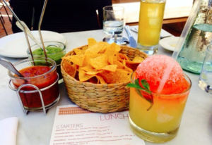 The vegan chips and guac' at Gracias Madre are a popular dish. Photographed by: Sophia Heslov