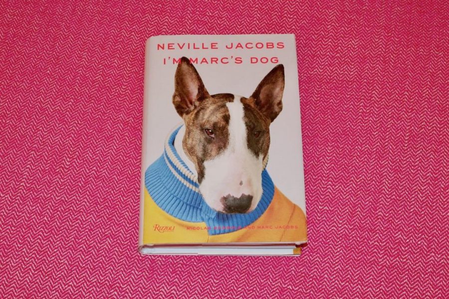 Nevilles book, Neville Jacobs: Im Marcs Dog includes hundreds of glamorous Instagram pictures. He often spends time with models on set, and last year, Neville even received his own Architectural Digest cover. He was named the hardest-working dog in fashion by The New York Times. 