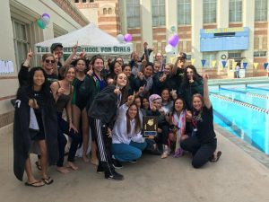 The varsity swim team made Archer history when they won the Liberty  League Championship for the third consecutive year. The team is led by two senior captains. 