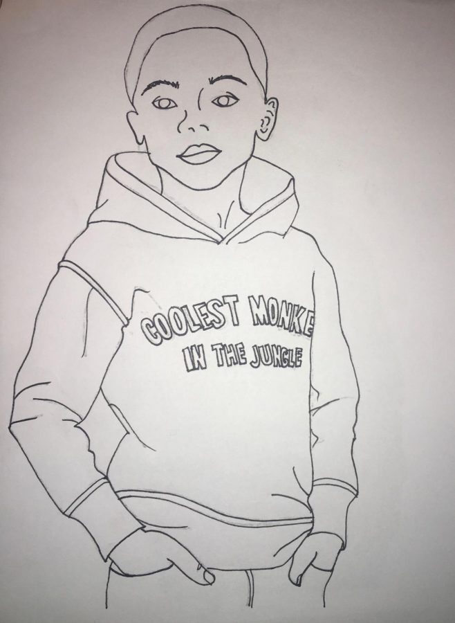 H&M featured this sweatshirt with the tag line Coolest Monkey in the Jungle on their website last month. After facing backlash, the product was removed and H&M issued an apology. Photo illustration by Lucia Barker 18.