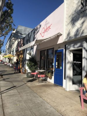The store front of Erin McKennas Los Angeles bakery. The location opened in Dec. 2010. 