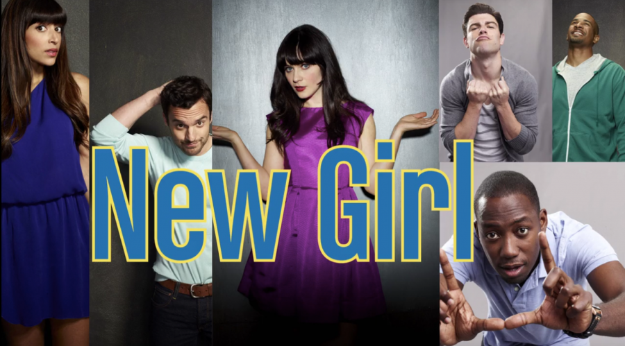 New Girl Season 4s promotional image, featuring all of the main characters. The show has seven seasons in total. Image source: 
Netflix.