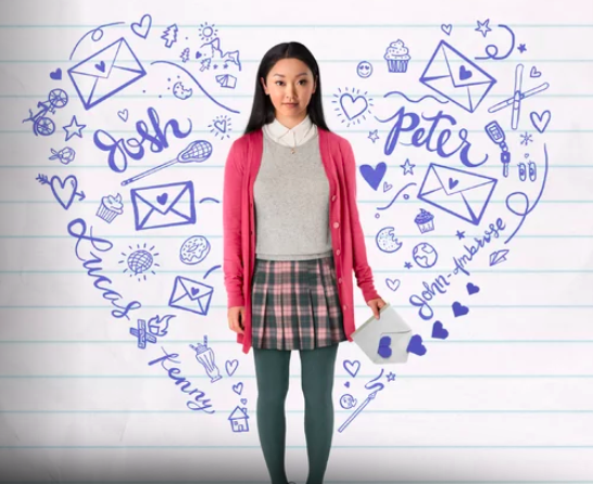 Lana Condor poses for the Netflix preview of To All The Boys Ive Loved Before.