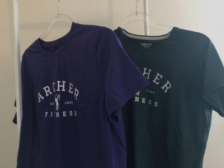 The Fitness and Wellness Department created a new uniform, which comes in purple or green. Department Chair Stephanie Ferri said that the department adapted the uniform based on feedback about comfort.