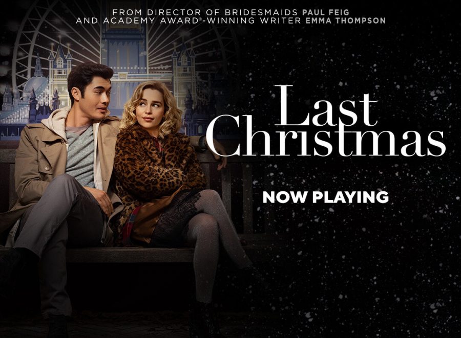Last Christmas is a holiday rom-com with a twist. The film was released by Universal Pictures and stars Emilia Clark (Game of Thrones) and Henry Golding (Crazy Rich Asians). 