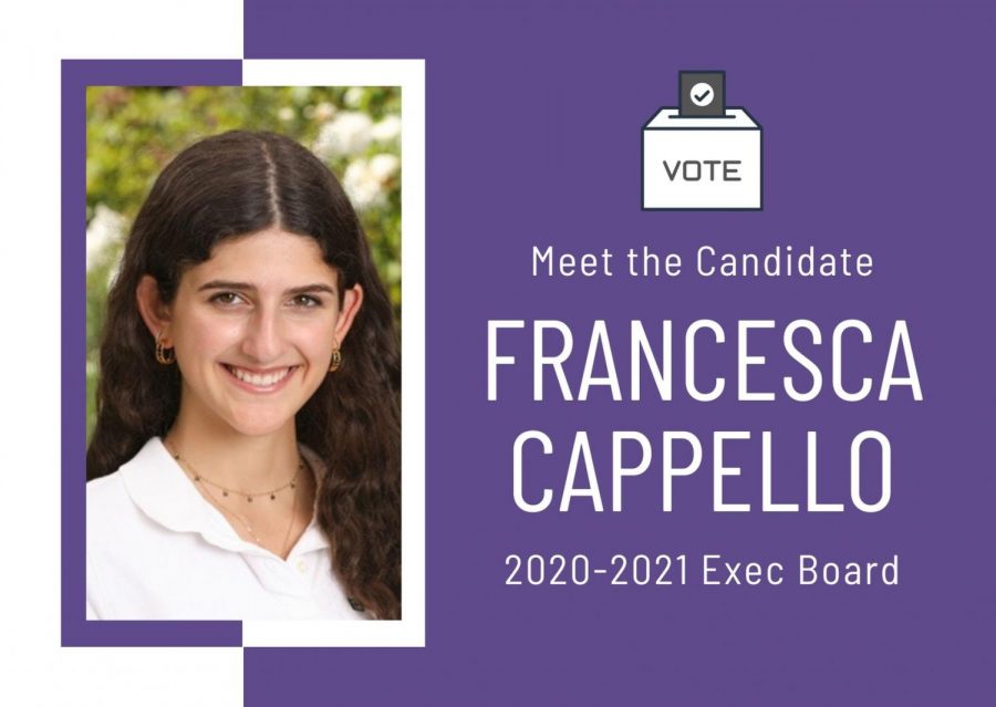 Meet the Candidate: Francesca Cappello 21