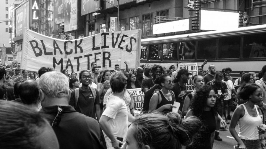 In 2016, people were protesting for Black Lives Matter in New York City. All photos on Unsplash.com are relicensed for reuse.