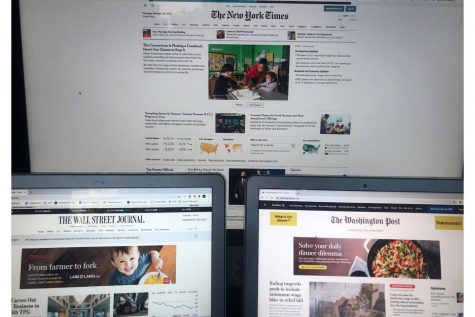In honor of Scholastic Journalism Week, students reflected on their media consumption. The Oracle put together a survey for students to fill out with the purpose of reflecting on media consumption and literacy. 