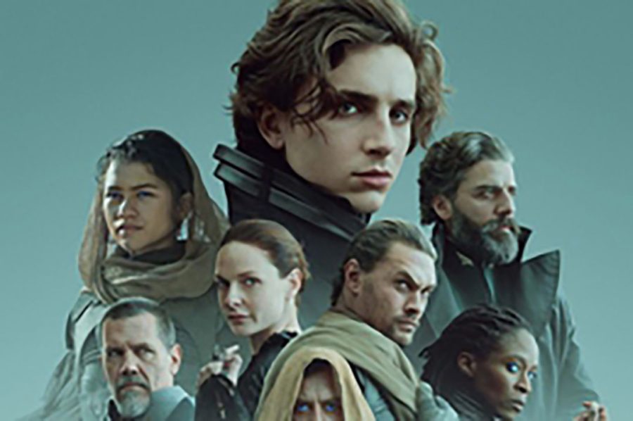 Dune was released Oct. 2021, after a years delay in release due to COVID-19. The film is an adaptation of the novel by Frank Herbert and follows a young boy in his predestined journey to power over the galaxy.