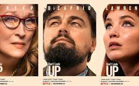 Netflixs newest blockbuster Dont Look Up creates an eerily similar world to our own filled with disaster-denying politicians, exploitative businessmen and scientists fighting to save the world; all while a comet is set to destroy the planet.