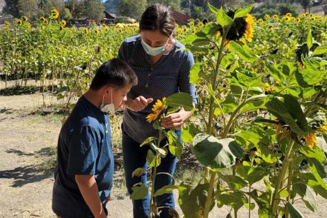 Fourth grader Daniel Cortez, who has down syndrome learning about a sunflower from his mother, Marisol Cortez at Avila Farm during quarantine. Dr. Douglas said through exposure and intentional education, different kinds of diversity can be explored. Neurodiversity is just one of the dimensions of diversity, that we can experience, Vanderbilt said. Its another diversity element that people should be thinking about and how do we learn more about that in addition to ethnicity and culture and gender and sexual orientation.