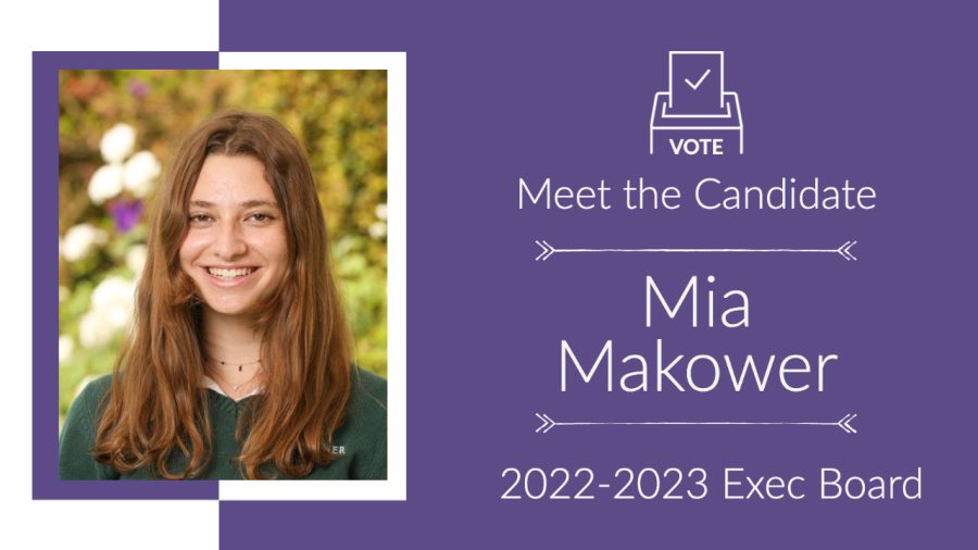 Meet the Candidate: Mia Makower