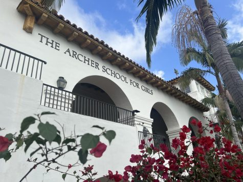Trees sway in the wind at Archer on a windy day. The Archer School for Girls is one of several Los Angeles all-girls schools making an effort to include transgender kids in the educational environment.