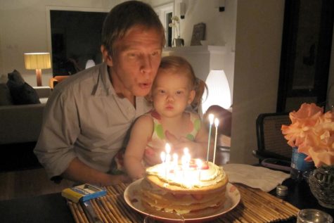 My father and I celebrate my second birthday in 2009. In my family, birthdays are heavily celebrated and many memories of wishing to be older come from these parties. 