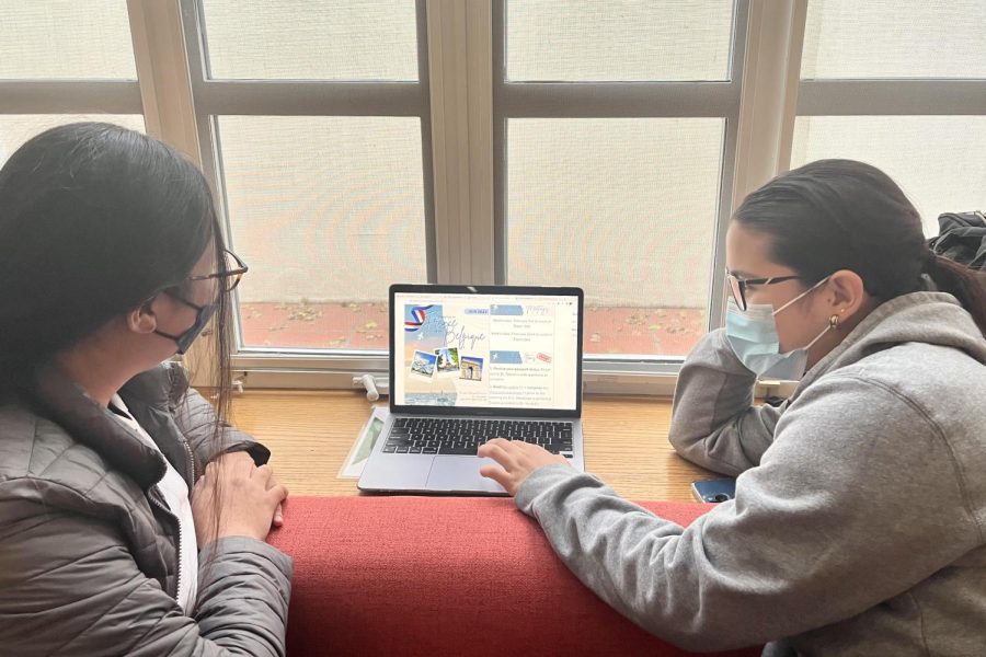 Seniors Helen Solis and Samantha Garibaldi talk about their upcoming trip to Belgium and France. In June 2023, 21 French students will attend a sustainability-focused trip through Archer Abroad.