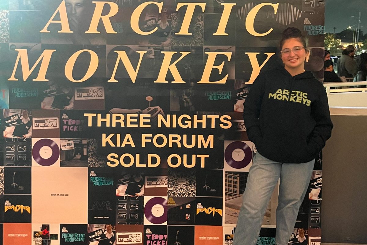 I went with my friend to see Arctic Monkeys perform live at the Kia Forum Sept. 29. It was one of the best nights of my life, and I cannot recommend this band enough.