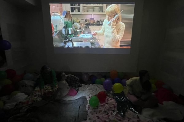 In the 2023 haunted houses opening scene, it was senior Alex Martins birthday slumber party, where they are watching Scream. The theme was a birthday slumber party mixed with classic horror movies. 