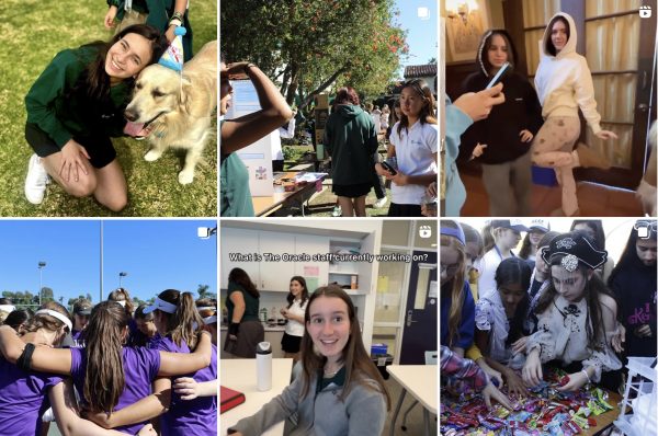 A portion of the Archer Student Media Instagram grid showcases happenings in the community. Oracle and Hestia’s Flame staff members have aimed to use social media to ethically convey events in a timely manner.