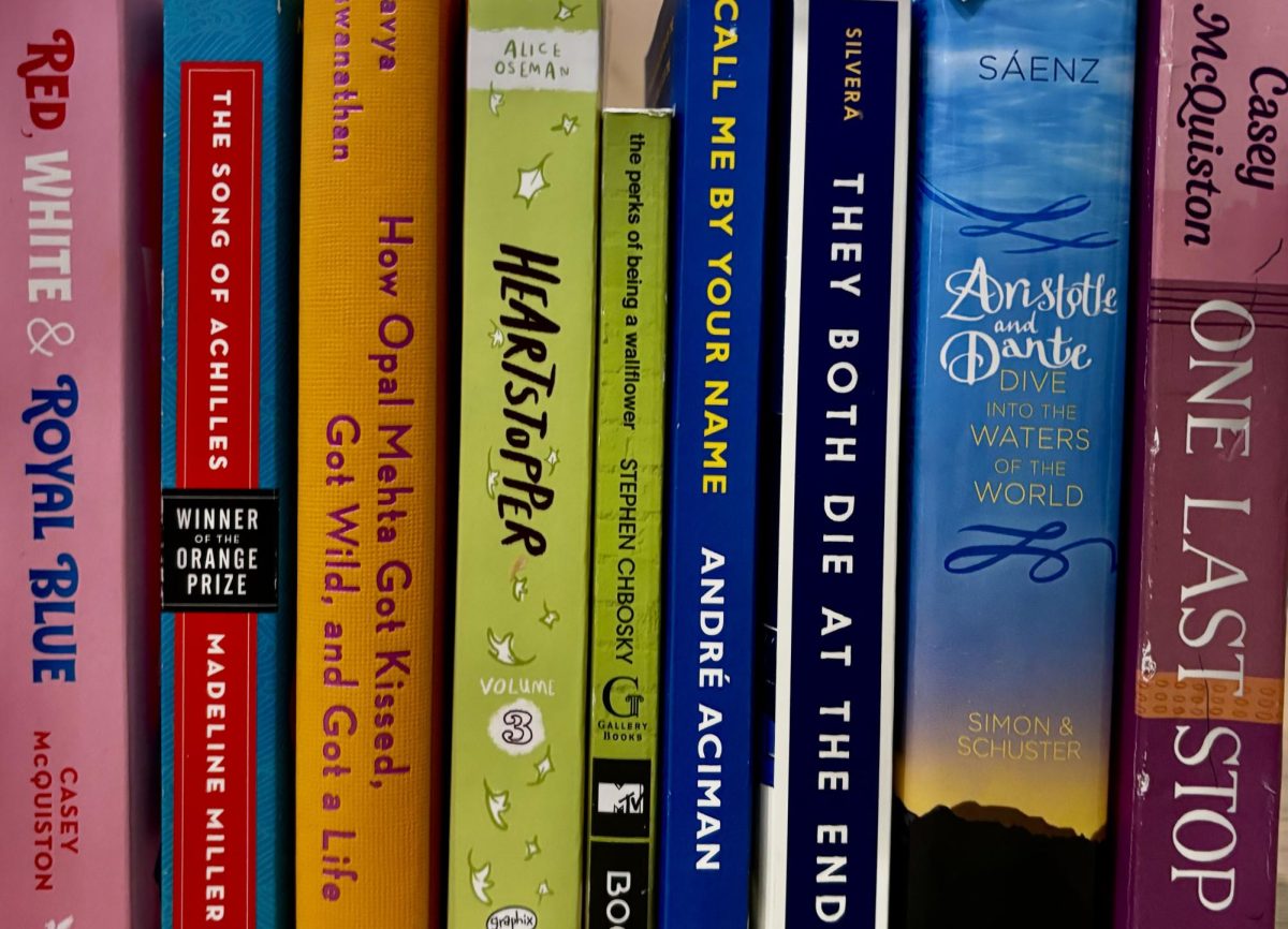 Displayed on my bookshelf, in rainbow order, are some of my favorite LGBTQIA+ books. Some are mentioned and explored in this column, and the others are additional recommendations that fit into the pride month theme.