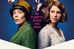 A promotional image depicts Edith Swan and Rose Gooding, the main characters of “Wicked Little Letters.” Released March 29, 2024, the movie is passionate and amusing to watch. Photo credit: Promotional Film Poster