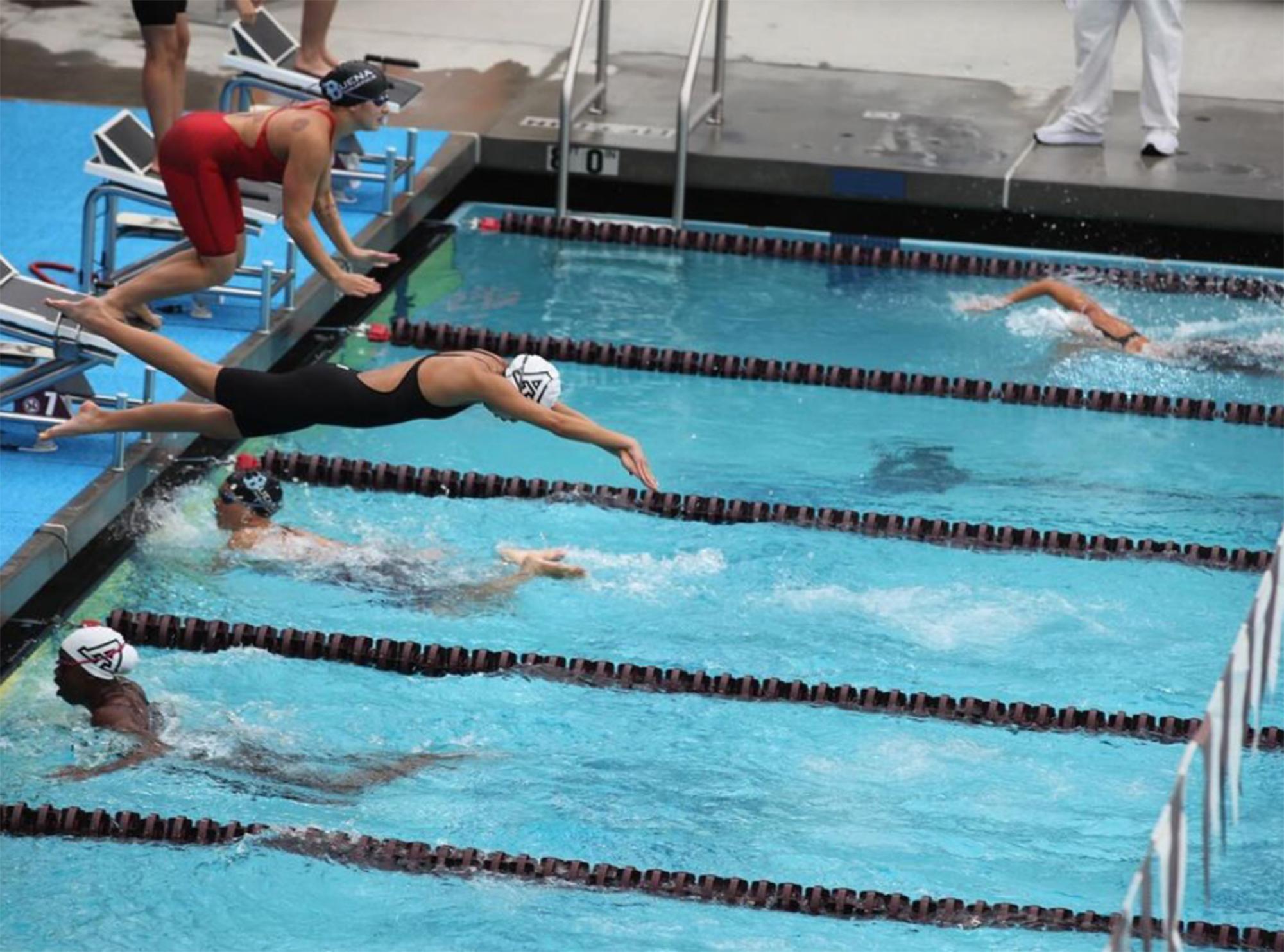 Varsity swimmers champion CIF finals, make Archer history – The Oracle