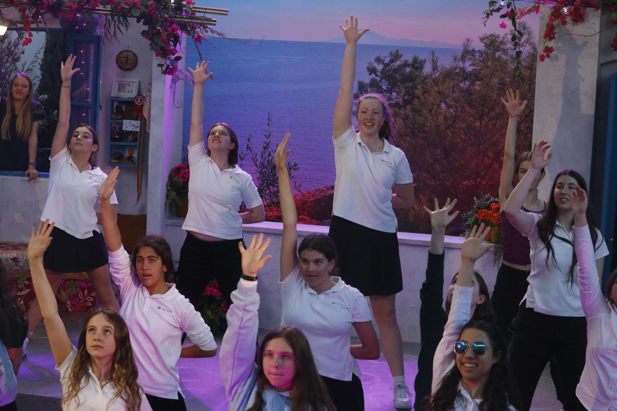 ‘Thank You for the Music’: Upper school performers dazzle in 'Mamma Mia!'