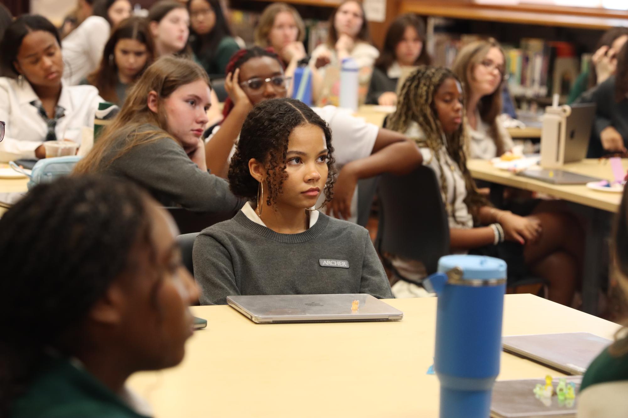 Students return to campus for all-school orientation, new students settle in