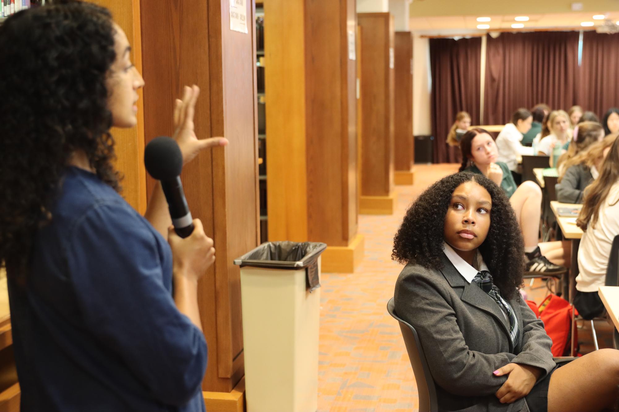 Students return to campus for all-school orientation, new students settle in