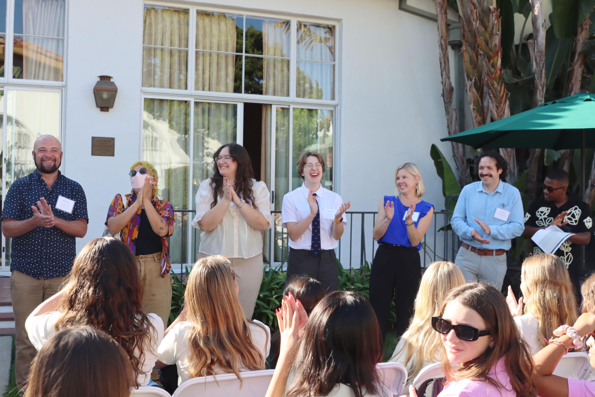 Students return to campus for all-school orientation, new students settle in