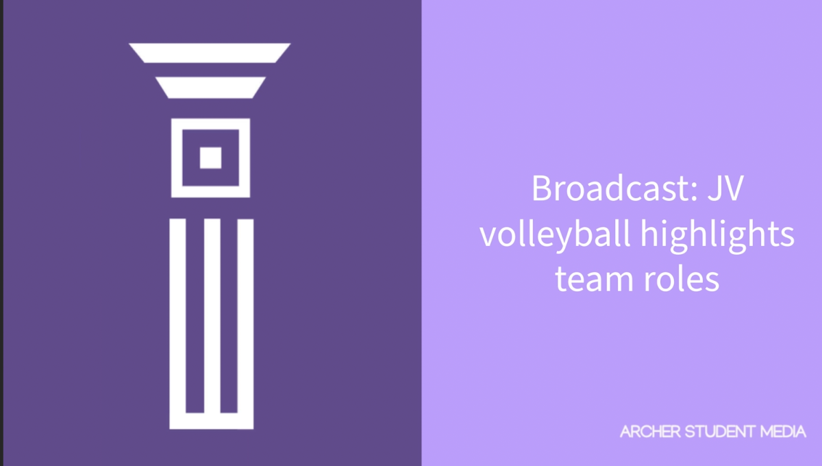 Broadcast: JV volleyball highlights team roles