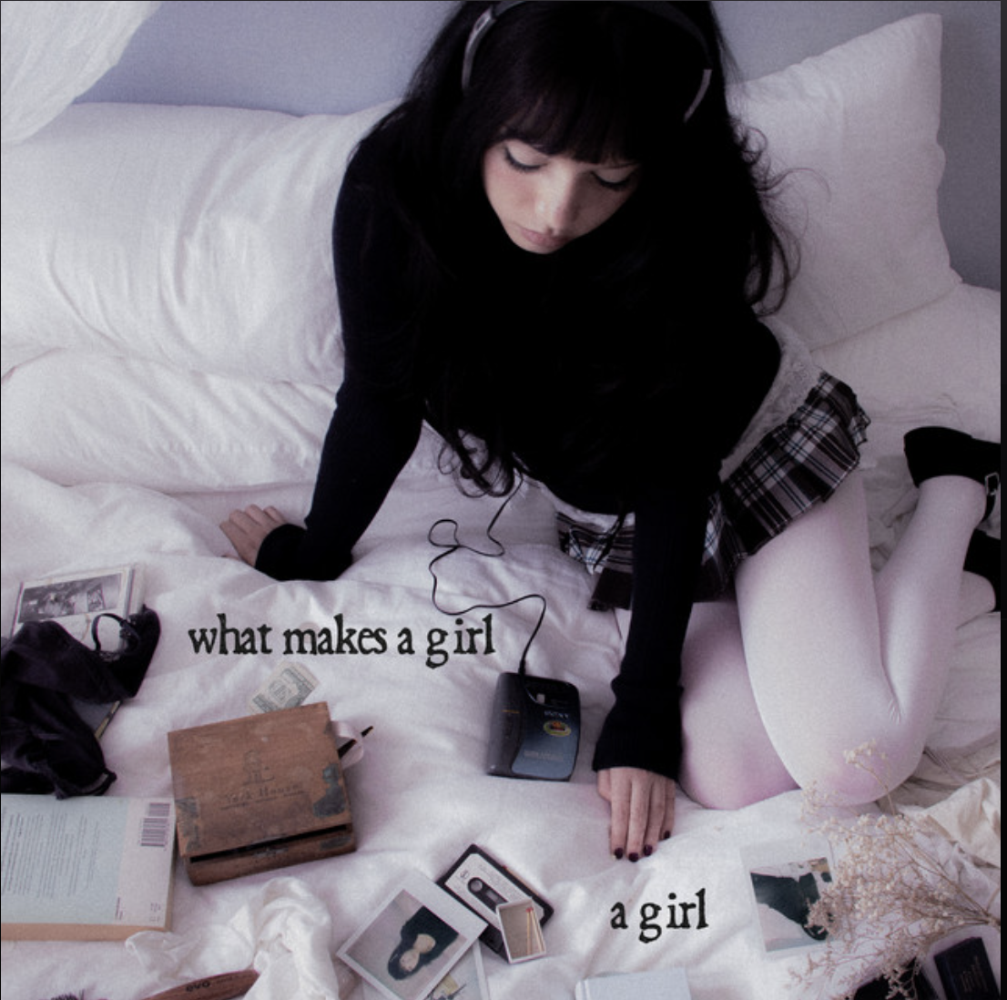 Esha Tewari poses on the cover for her most recent EP  "What Makes a Girl a Girl." Tewari's says she wrote the EP in her bedroom. The EP is soft, confessional and uses lyrical imagery. 
(Promotional image from Alta Music Group)